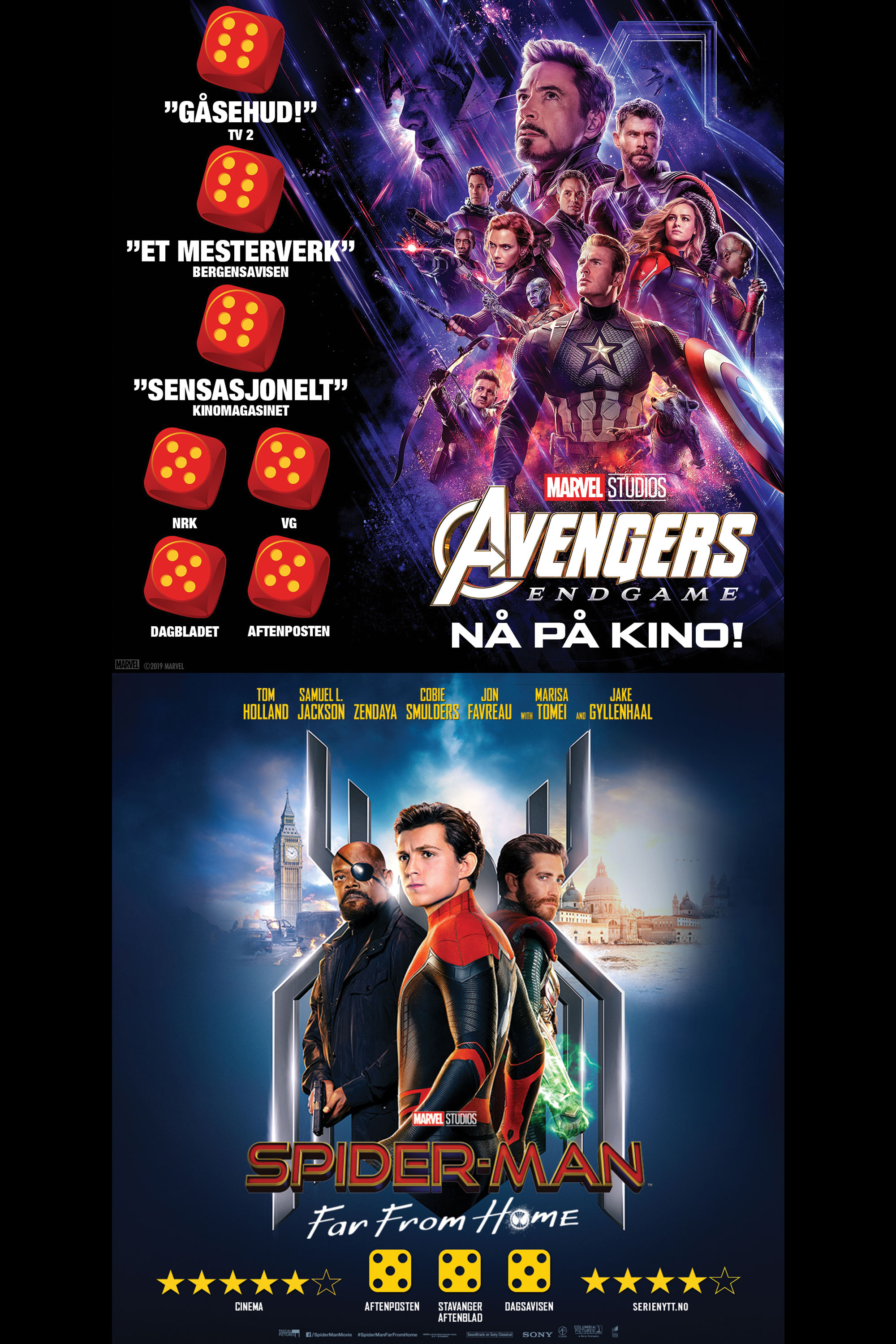 Avengers: Endgame + Spider-Man: Far from Home