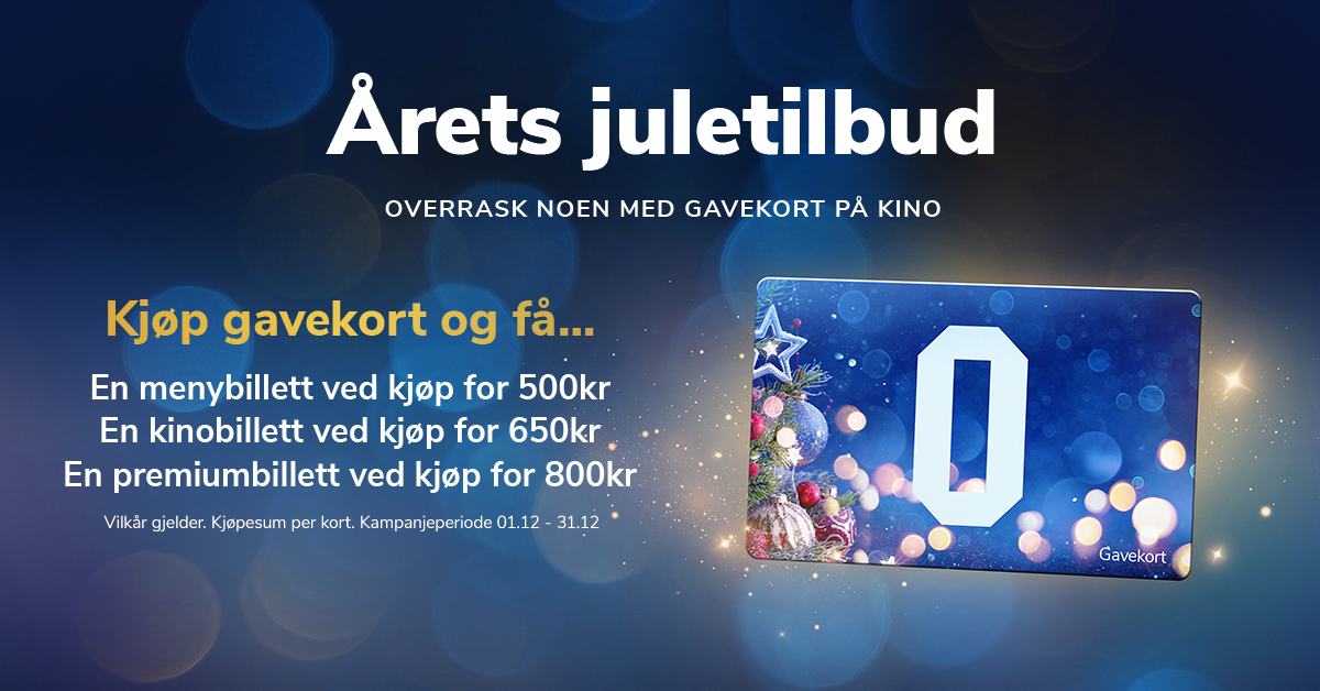 Årets juletilbud – kjøp gavekort og få fin julegave på kjøpet