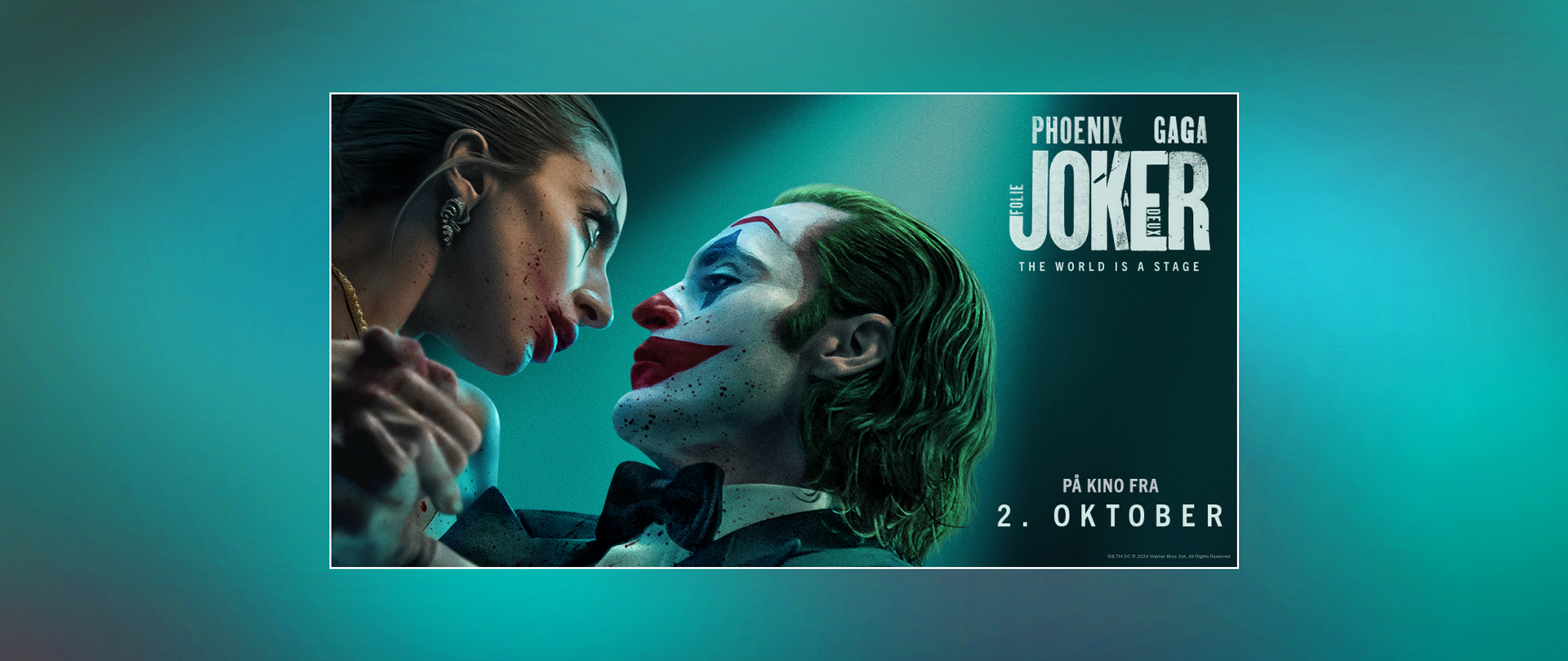 Kjøp billett til Joker: Folie a Deux og vinn ett år med kino